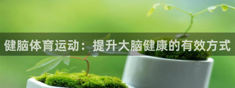 bbin视讯游戏官网：健脑体育运动：提升大脑健康的有效方式
