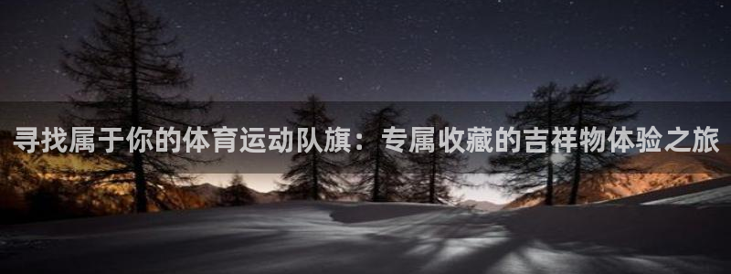 bbin视讯下：寻找属于你的体育运动队旗：专属收藏的吉祥物体验之旅